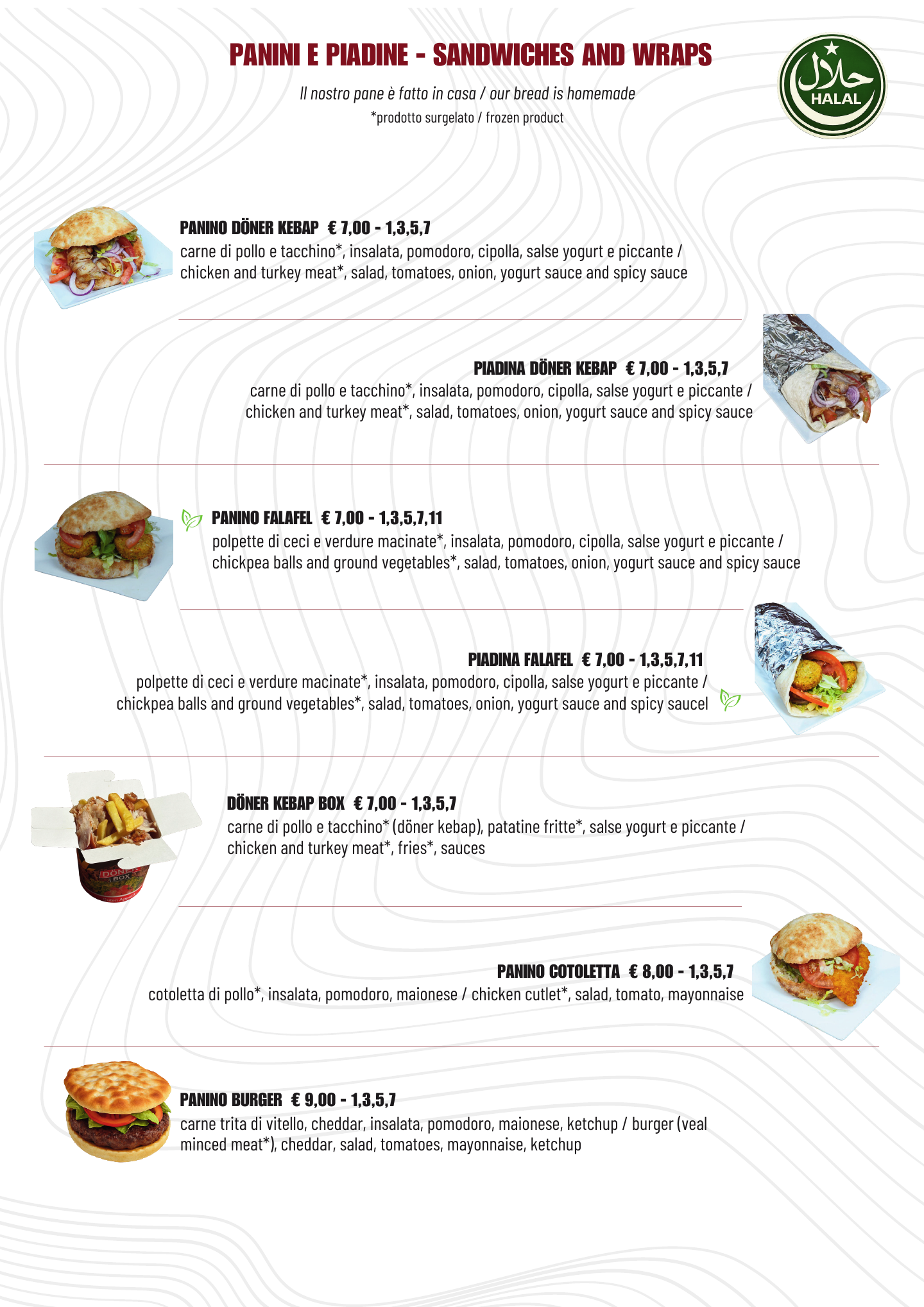 Menu di Turkish Duomo Kebap, pagina 6